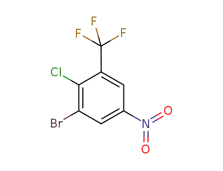 1-bromo-2-chloro-5-nitro-3-(trifluoromethyl)benzene