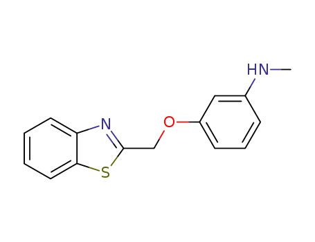 Benzenamine, 3-(2-benzothiazolylmethoxy)-N-methyl-