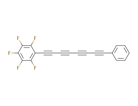 1-pentafluorophenyl-8-phenyl-1,3,5,7-tetrayne
