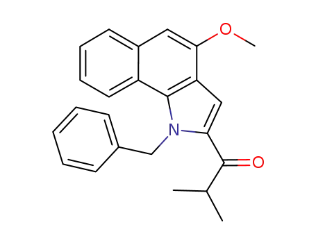 1-benzyl-2-methylpropan-1-one-4-methoxy-6,7-benzoindole