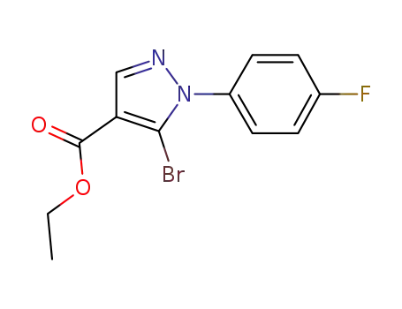 Ethyl 5-bromo-1-(4-fluorophenyl)-1H-pyrazole-4-carboxylate