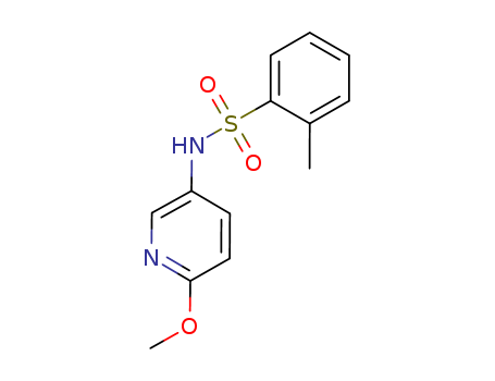 Benzenesulfonamide, N-(6-methoxy-3-pyridinyl)-2-methyl-