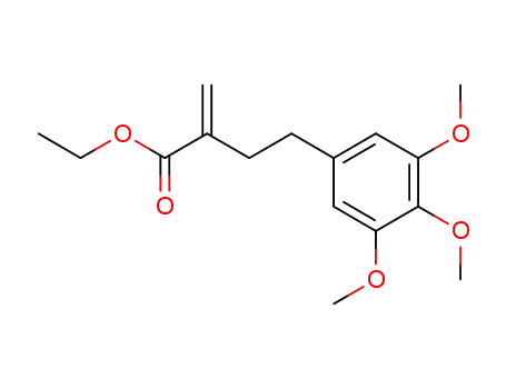 ethyl 2-methylene-4-(3,4,5-trimethoxyphenyl)butanoate
