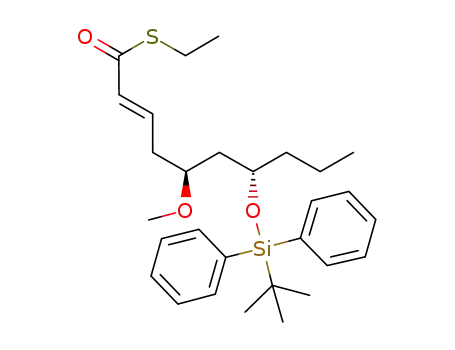 S-ethyl (2E,5S,7S)-7-{[tert-butyl(diphenyl)silyl]oxy}-5-methoxydec-2-enethioate
