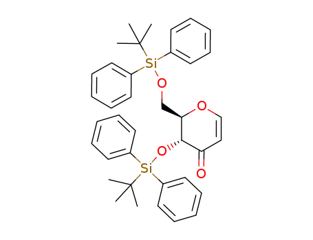4,6-di-O-tert-butyldiphenylsilyl-1,5-anhydro-2-deoxy-D-erythro-hex-1-en-3-ulose