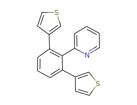Molecular Structure of 1042718-94-4 (2-di[2-(3-thiophenyl)]phenylpyridine)