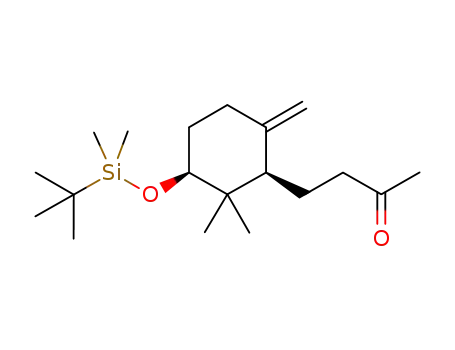 4-((1R,3S)-3-(tert-butyldimethylsilyloxy)-2,2-dimethyl-6-methylenecyclohexyl)butan-2-one