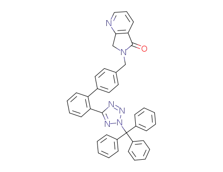 6,7-dihydro-6-[[2'-[2-(triphenylmethyl)-2H-tetrazol-5-yl]-1,1'-biphenyl-4-yl]methyl]-5H-pyrrolo[3,4-b]pyridin-5-one