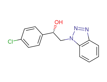 (S)-2-(1H-benzo[d][1,2,3]triazol-1-yl)-1-(4-chlorophenyl)ethanol