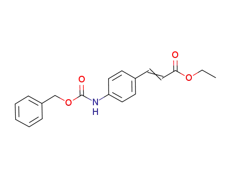 2-Propenoic acid, 3-[4-[[(phenylmethoxy)carbonyl]amino]phenyl]-, ethyl
ester