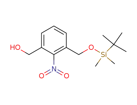 2-nitro-3-(tert-butyldimethylsilyloxymethyl)-hydroxymethylbenzene