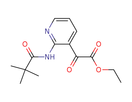 Molecular Structure of 819798-04-4 (ethyl 2-oxo-2-(2-pivalamidopyridin-3-yl)acetate)