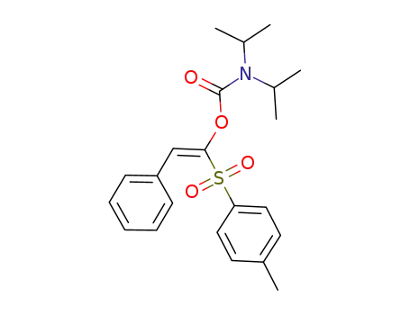 (Z)-2-phenyl-1-tosylvinyl N,N-diisopropylcarbamate