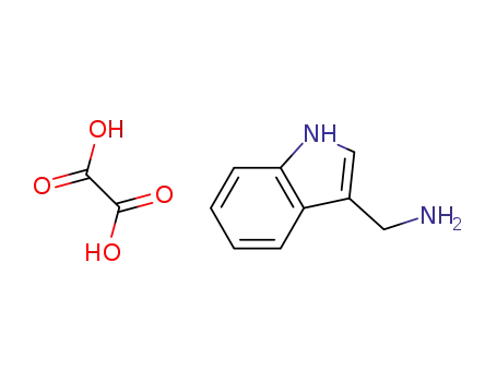 Molecular Structure of 296775-93-4 (3-(AMINOMETHYL)INDOLE OXALATE)