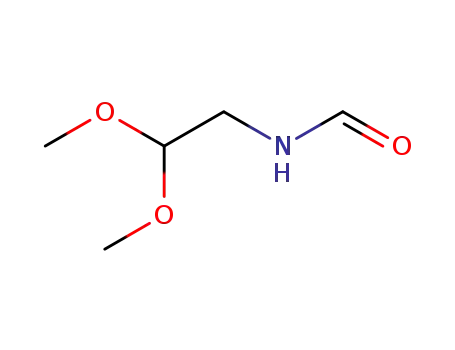 Molecular Structure of 135393-73-6 (N-(2,2-diMethoxyethyl)forMaMide)