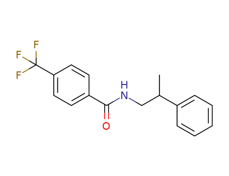 N-(2-phenylpropyl)-4-(trifluoromethyl)benzamide