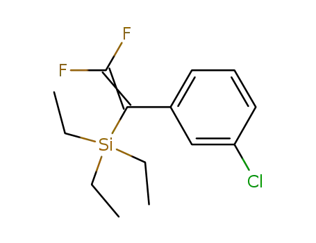 (1-(3-chlorophenyl)-2,2-difluorovinyl)triethylsilane