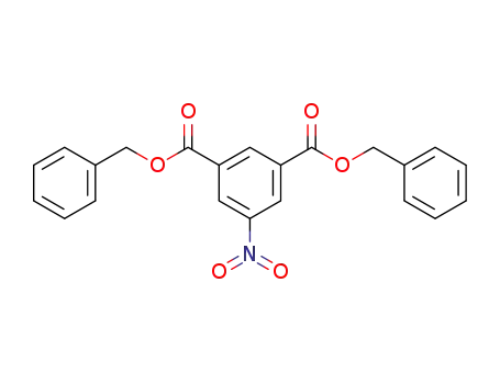 Molecular Structure of 167993-08-0 (5-Nitro-isophthalic acid dibenzyl ester)