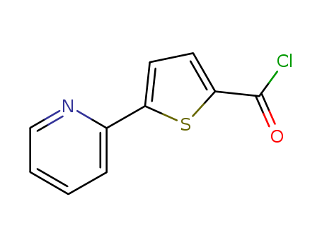 5-(pyridin-2-yl)-2-thiophenecarbonyl chloride