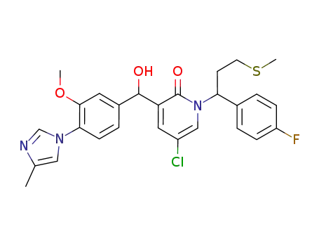 C<sub>27</sub>H<sub>27</sub>ClFN<sub>3</sub>O<sub>3</sub>S
