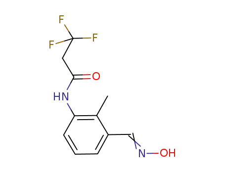 N-(3,3,3-trifluoro-propionyl)-2-mehyl-3-hydroxyiminomethyl-aniline