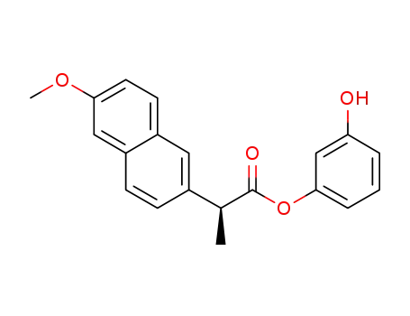 3-hydroxyphenyl (2S)-2-(6-methoxy(2-naphthyl))propanoate