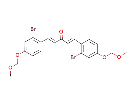 C<sub>21</sub>H<sub>20</sub>Br<sub>2</sub>O<sub>5</sub>