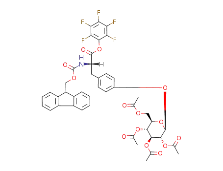 N<sup>α</sup>-Fmoc-Tyr(Ac<sub>4</sub>-β-D-Glc)-OPfp