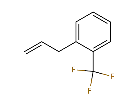 Molecular Structure of 62826-30-6 (3-[(2-TRIFLUOROMETHYL)PHENYL]-1-PROPENE)