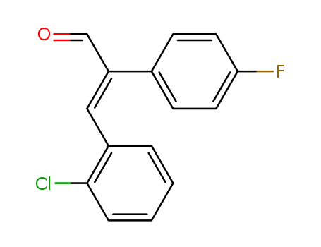 (E)-3-(2-CHLOROPHENYL)-2-(4-FLUOROPHENYL)PROPENAL