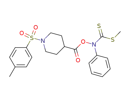 methyl phenyl(1-tosylpiperidine-4-carbonyloxy)carbamodithioate