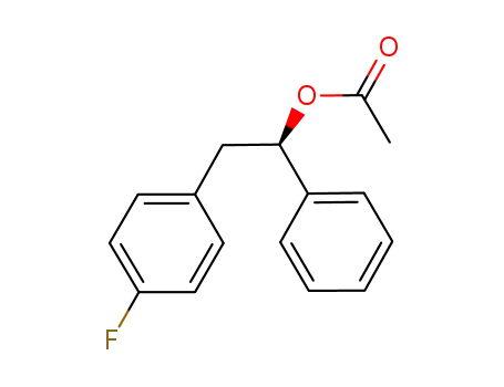 (R)-1-acetoxy-1-phenyl-2-(4-fluorophenyl)ethane