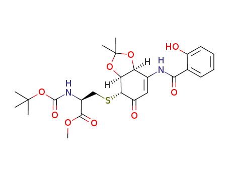 C<sub>25</sub>H<sub>32</sub>N<sub>2</sub>O<sub>9</sub>S