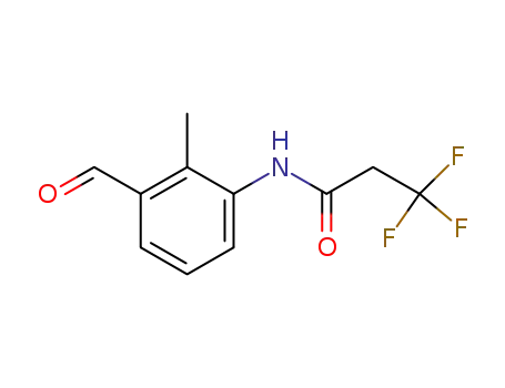 2-methyl-3-((3,3,3-trifluoropropionyl)amino)-benzaldehyde