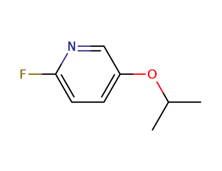 Molecular Structure of 904961-34-8 (2-Fluoro-5-isopropoxypyridine)