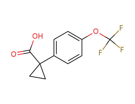 1-(4-(trifluoromethoxy)phenyl)cyclopropanecarboxylic acid
