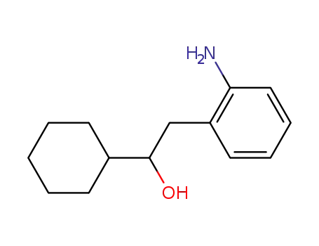 Molecular Structure of 1035225-99-0 (1-cyclohexyl-2-(o-aminophenyl)ethanol)