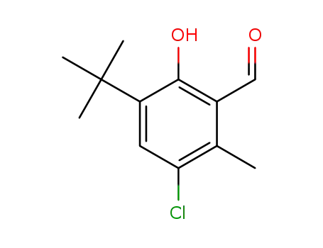3-tert-butyl-5-chloro-2-hydroxy-6-methyl-benzaldehyde
