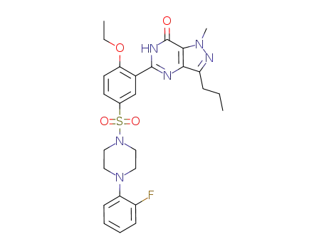 Molecular Structure of 1007310-67-9 (C<sub>27</sub>H<sub>31</sub>FN<sub>6</sub>O<sub>4</sub>S)