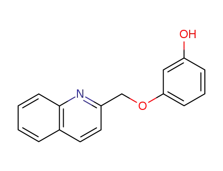Phenol, 3-(2-quinolinylmethoxy)-