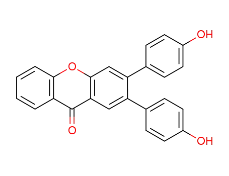 2,3-bis(4-hydroxyphenyl)-9H-xanthen-9-one