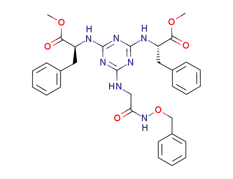 C<sub>32</sub>H<sub>35</sub>N<sub>7</sub>O<sub>6</sub>