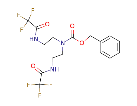 1,7-Bis(trifluoroacetyl)-4-benzyloxycarbonyl-1,4,7-triazaheptane