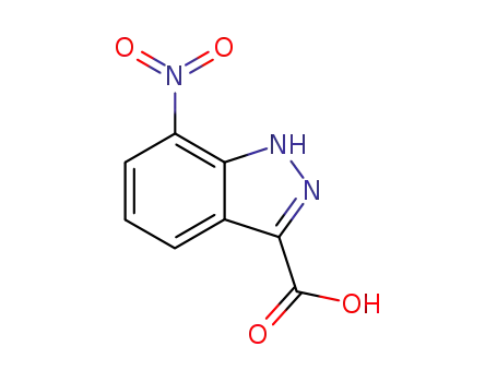 1H-Indazole-3-carboxylicacid,7-nitro-(9CI)