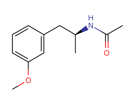 Acetamide, N-[(1S)-2-(3-methoxyphenyl)-1-methylethyl]-