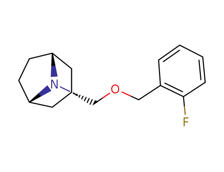 (Endo)-3-(2-fluorobenzyloxymethyl)-8-methyl-8-azabicyclo[3.2.1]octane