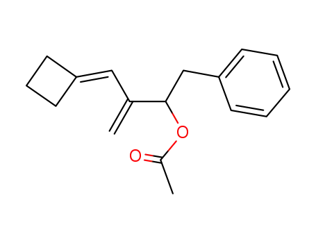 3-(cyclobutylidenemethyl)-1-phenylbut-3-en-2-yl acetate