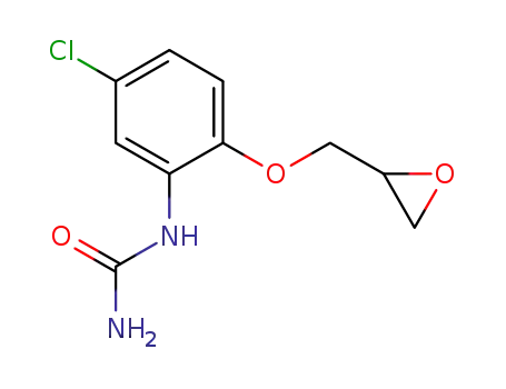 N-[5-Chloro-2-(2-oxiranylmethoxy)phenyl]urea