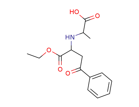ethyl-α-(1-carboxyethyl)amino-γ-oxo-γ-phenylbutyrate