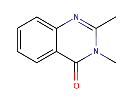 Molecular Structure of 1769-25-1 (2,3-Dimethyl-3H-quinazolin-4-one)